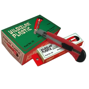 Yıldızlar Maket Bıçağı Geniş Ucu Demirli 65