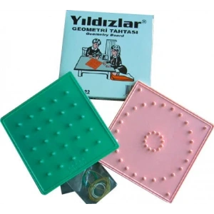 Yıldızlar Plastik Geometri Tahtası