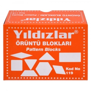 Yıldızlar Plastik Örüntü Blokları