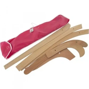 YILDIZLAR RİGA CETVEL SETİ AĞAÇ ÇANTALI KOD:155