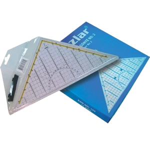 Yıldızlar Teknik Resim Gönyesi Geometrik-Açılı No:3 105