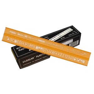 Yıldızlar Yazı Şablonu Teknik 7 MM 53