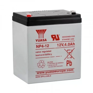Yuasa NP 12V 4Ah Bakımsız Kuru Akü