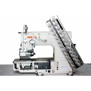 Yuki YK-VC009DI-04095P Burunlu Merdaneli 4 İğne Zincir Dikiş D.Drive Kavramalı Motor