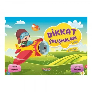 Yumurcak  Dikkat Çalışmaları (çeşit2) Çiz-sil  (kalem Hediyeli)