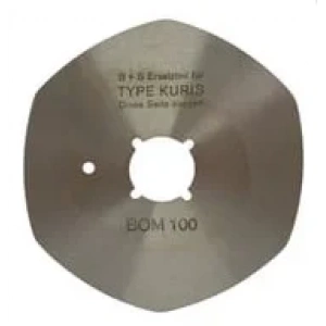 Yuvarlak Kesim Motor 6 Köşe Bıçak / BOM100(6)
