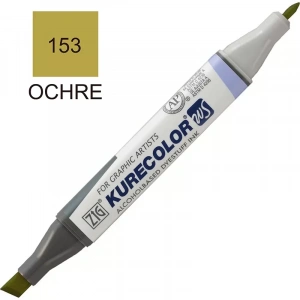 ZİG 153 KOYU SARI KURECOLOR RÜTUŞ KALEMİ (ÇİFT UÇLU) KC-3000