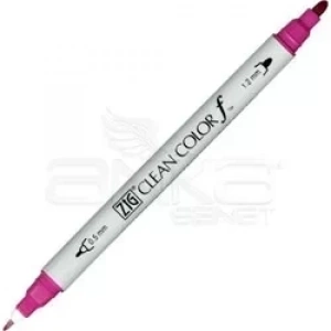 Zig Clean Color f Çift Uçlu Marker Kalem Dark Pink 027