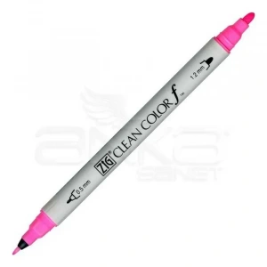 Zig Clean Color f Çift Uçlu Marker Kalem Fluorescent Pink 003