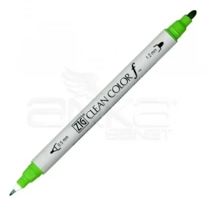 Zig Clean Color f Çift Uçlu Marker Kalem May Green 047