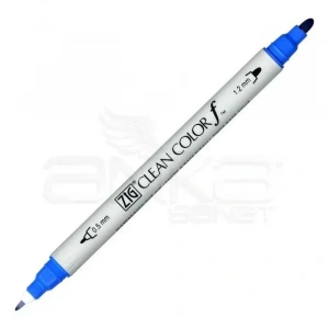 Zig Clean Color f Çift Uçlu Marker Kalem Persian Blue 032