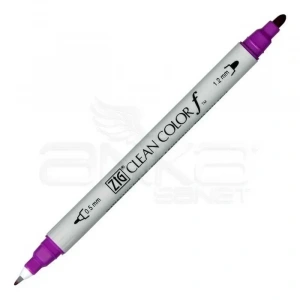 Zig Clean Color f Çift Uçlu Marker Kalem Purple 082