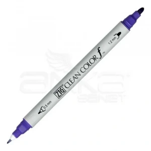 Zig Clean Color f Çift Uçlu Marker Kalem Violet 080