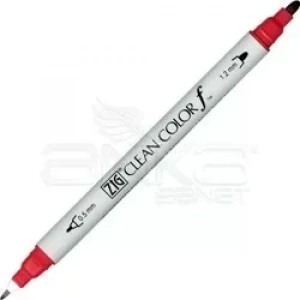 Zig Clean Color f Çift Uçlu Marker Kalem Wine Red 024