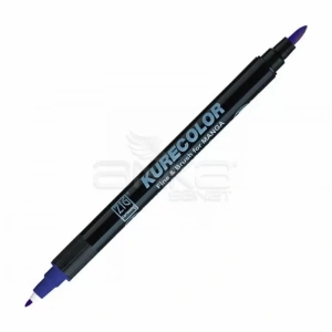 Zig Kurecolor Fine & Brush For Manga Çizim Kalemi 317 Blue