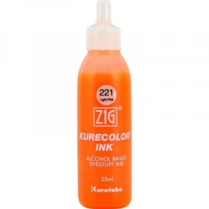 Zig Kurecolor Ink Alkol Bazlı Mürekkep 25ml 222 (221) Light Pink