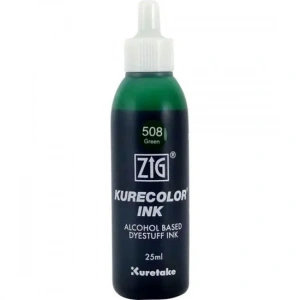 Zig Kurecolor Ink Alkol Bazlı Mürekkep 25ml 508 Green