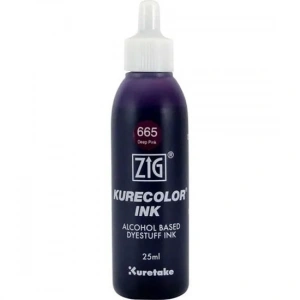Zig Kurecolor Ink Alkol Bazlı Mürekkep 25ml 665 Deep Pink