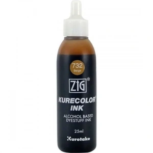 Zig Kurecolor Ink Alkol Bazlı Mürekkep 25ml 732 Beige