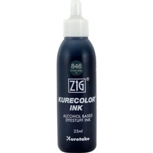 Zig Kurecolor Ink Alkol Bazlı Mürekkep 25ml 846 Green Gray 4