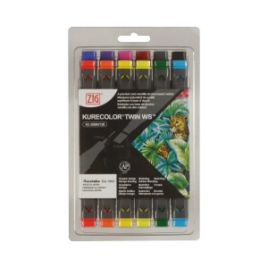 Zig Kurecolor KC3000/12B3 Twin WS Marker Kalem 12li Natural Colors