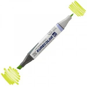 Zig Kurecolor Kc3000 Twin S Marker 125 Yellow Green