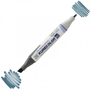 Zig Kurecolor KC3000 Twin S Marker 827 Blue Grey 4
