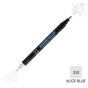Zig Kurecolor Mangaka Fine&Brush Çift Taraflı Kalem CNKC-2200 No 332 Alice Blue