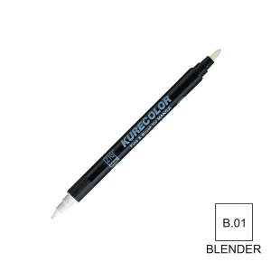 Zig Kurecolor Mangaka Fine&Brush Çift Taraflı Kalem CNKC-2200 No B.01 Blender