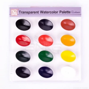 Zig Transparent Watercolor Palette 12 Renk