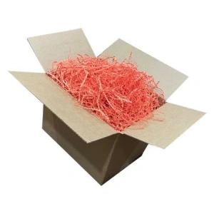 Zikzak Kırpık Kağıt Dolgu Malzemesi -Turuncu - 250Gr.