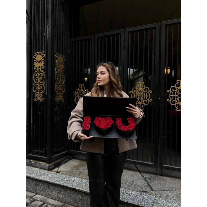 I Love You Kapaklı Kutu