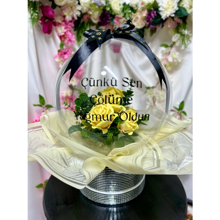 Ayna Tasarımlı Balon Kutusu