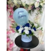 Kadife Güller ve Mesajlı Balon Kutu