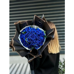 20li Simli Kadife Gül Buketi