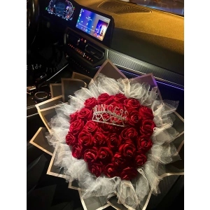 Kristal Taçlı Prenses Buket