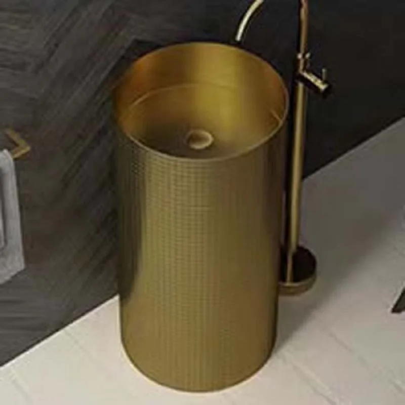 Schnelle Sch B8823 Rustik Monoblok Oval Çelik Lavabo