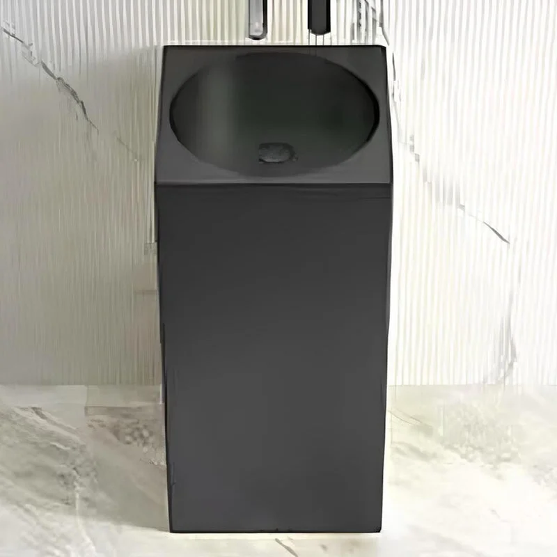 Schnelle Sch BK8816 Black Kare Monoblok Çelik Lavabo