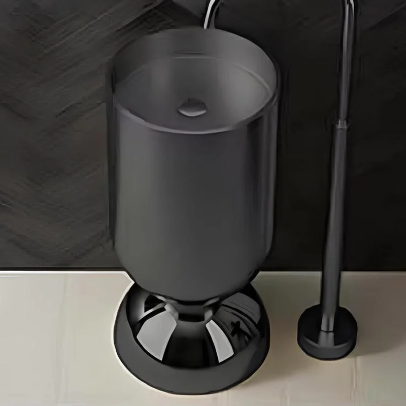 Schnelle Sch BK8829 Black Oval Monoblok Çelik Lavabo