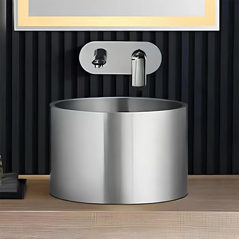 Schnelle Sch S5511 Chrome Tezgah Üstü Oval Çelik Lavabo