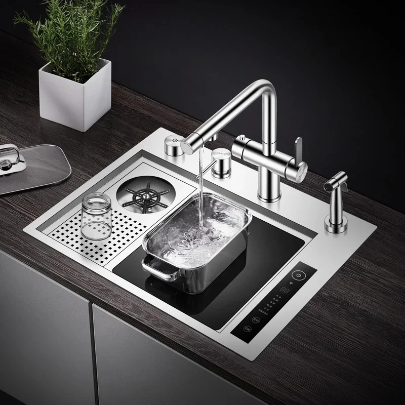 Schnelle AQ 5644JH 56 Cm Ultrasonik Mutfak Evyesi