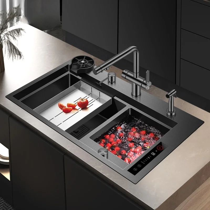 Schnelle AQ 8450NJH 84 Cm Ultrasonik Akıllı Evye