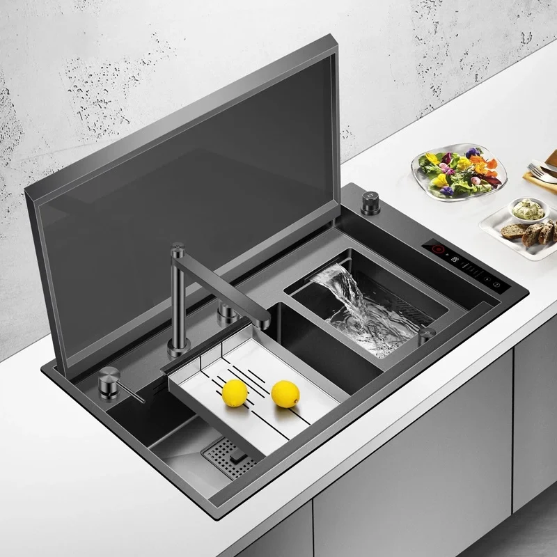 Schnelle AQ 9050NJH 90 Cm Ultrasonik Akıllı Evye