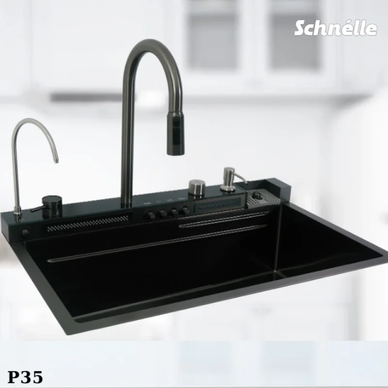 Schnelle Sch P35 Akıllı Mutfak Evyesi 11 Fonksiyonlu