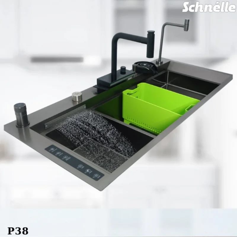 Schnelle Sch P38 Nano Dezenfekte Akıllı Mutfak Evyesi