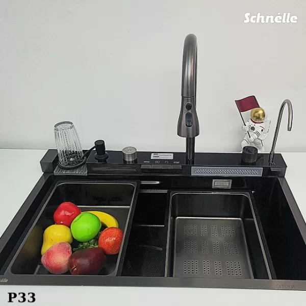 Schnelle Sch P33 Akıllı Mutfak Evyesi 11 Fonksiyonlu