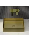Schnelle Sch B5504 Rustik Tezgah Üstü Dikdörtgen Çelik Lavabo