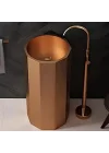 Schnelle Sch RG8821 Monoblok Hegzagon Çelik Lavabo
