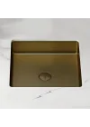 Schnelle Sch B203 Black Tezgah Altı Dikdörtgen Çelik Lavabo