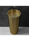 Schnelle Sch B8802 Rustik Monoblok Hegzagon Çelik Lavabo